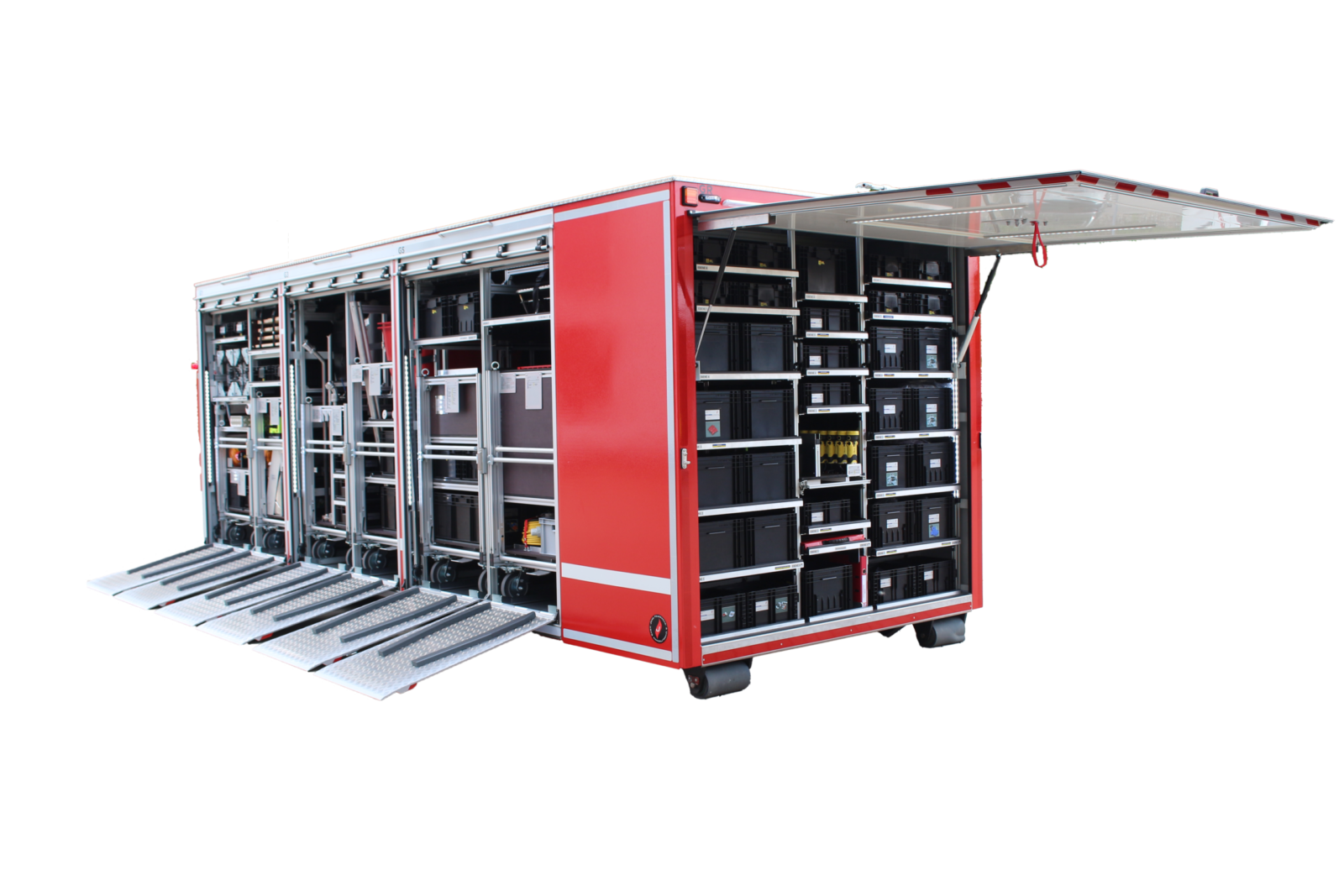 Abrollbehälter Feuerwehr