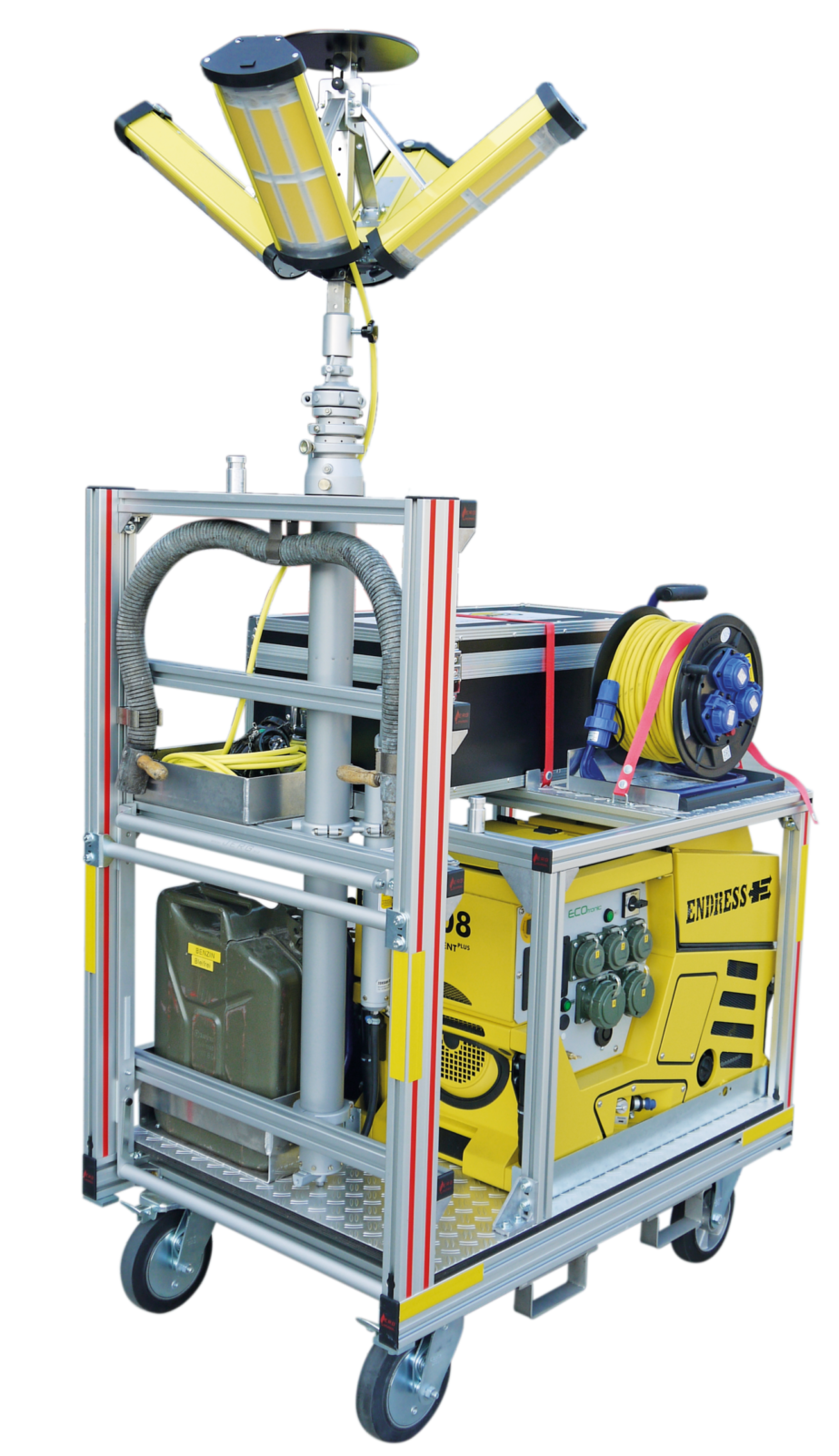 Rollcontainer Notstrom & Licht