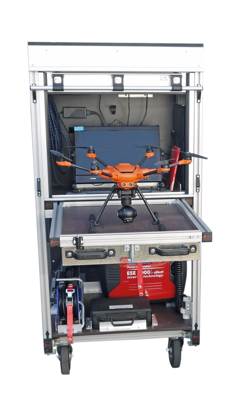 Rollcontainer Drohne