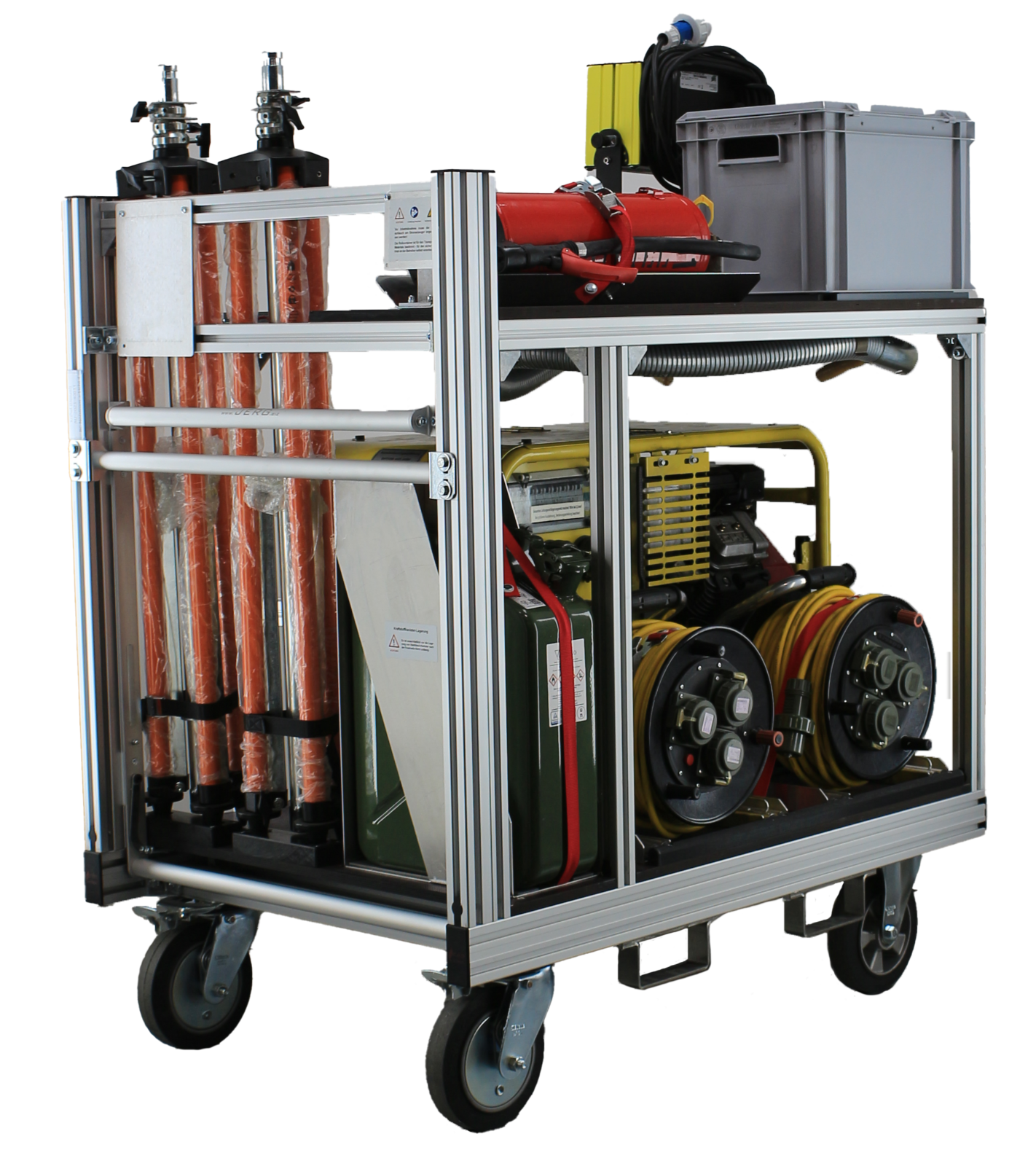 Rollcontainer Notstrom & Licht