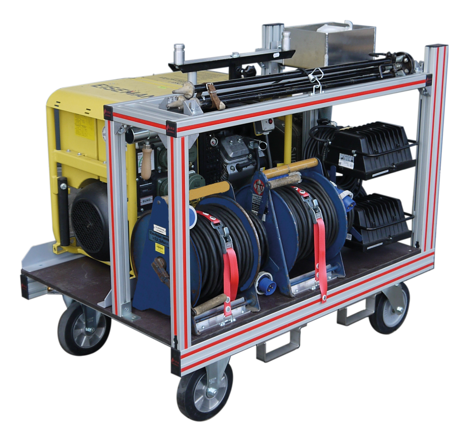 Rollcontainer Notstrom & Licht