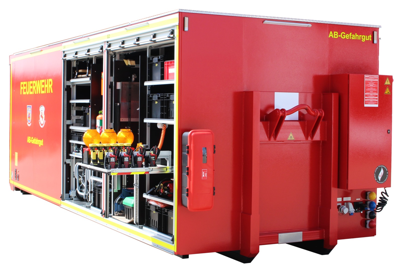 Abrollbehälter Gefahrgut