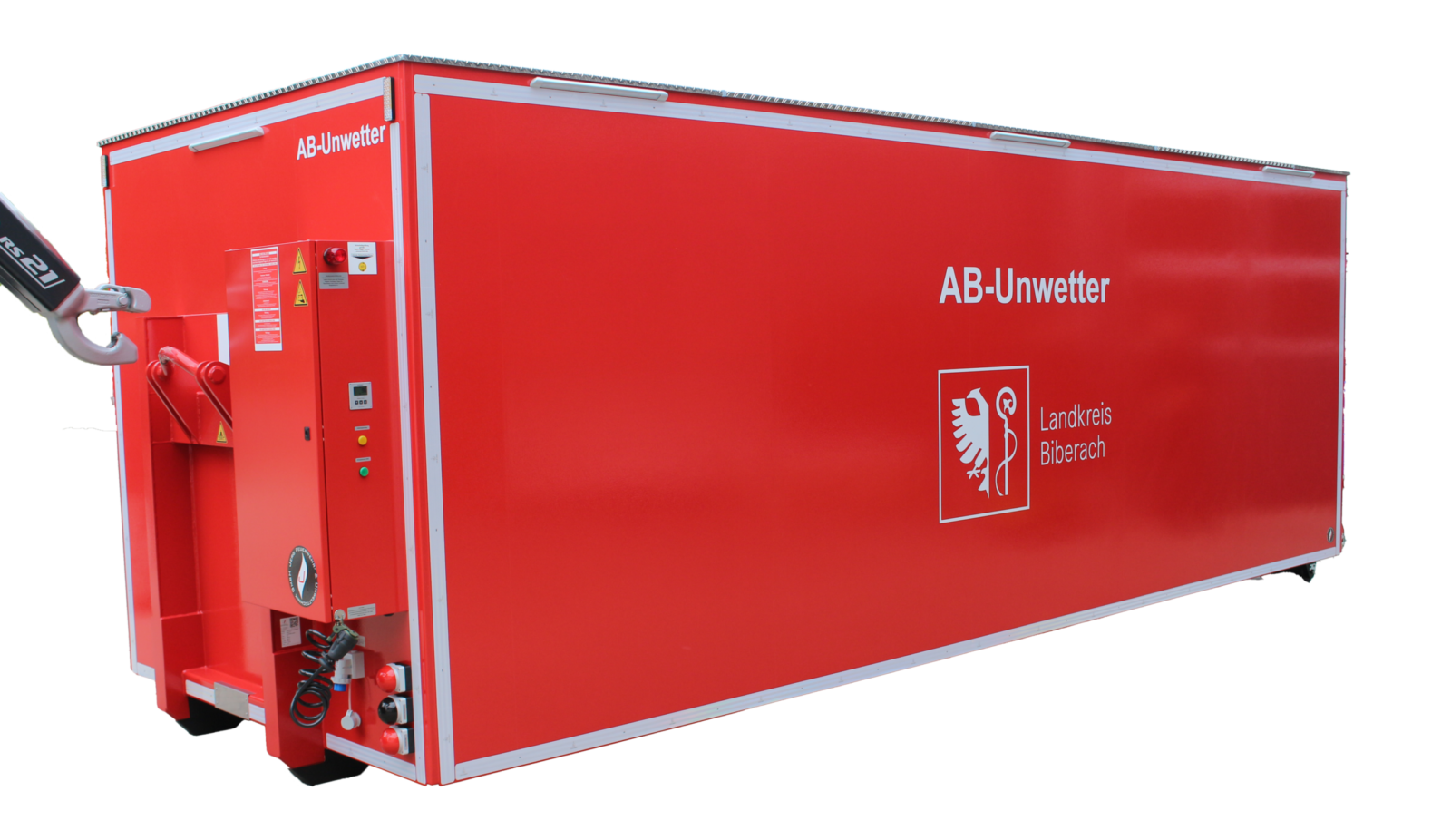 Abrollbehälter Feuerwehr