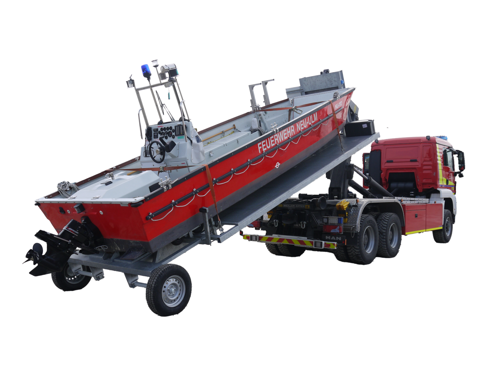 Abrollbehälter Feuerwehr