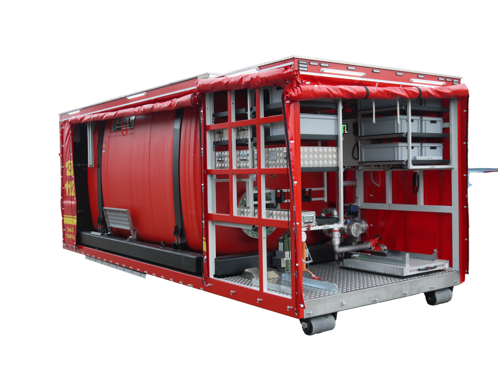 Abrollbehälter Trinkwassernotversorgung