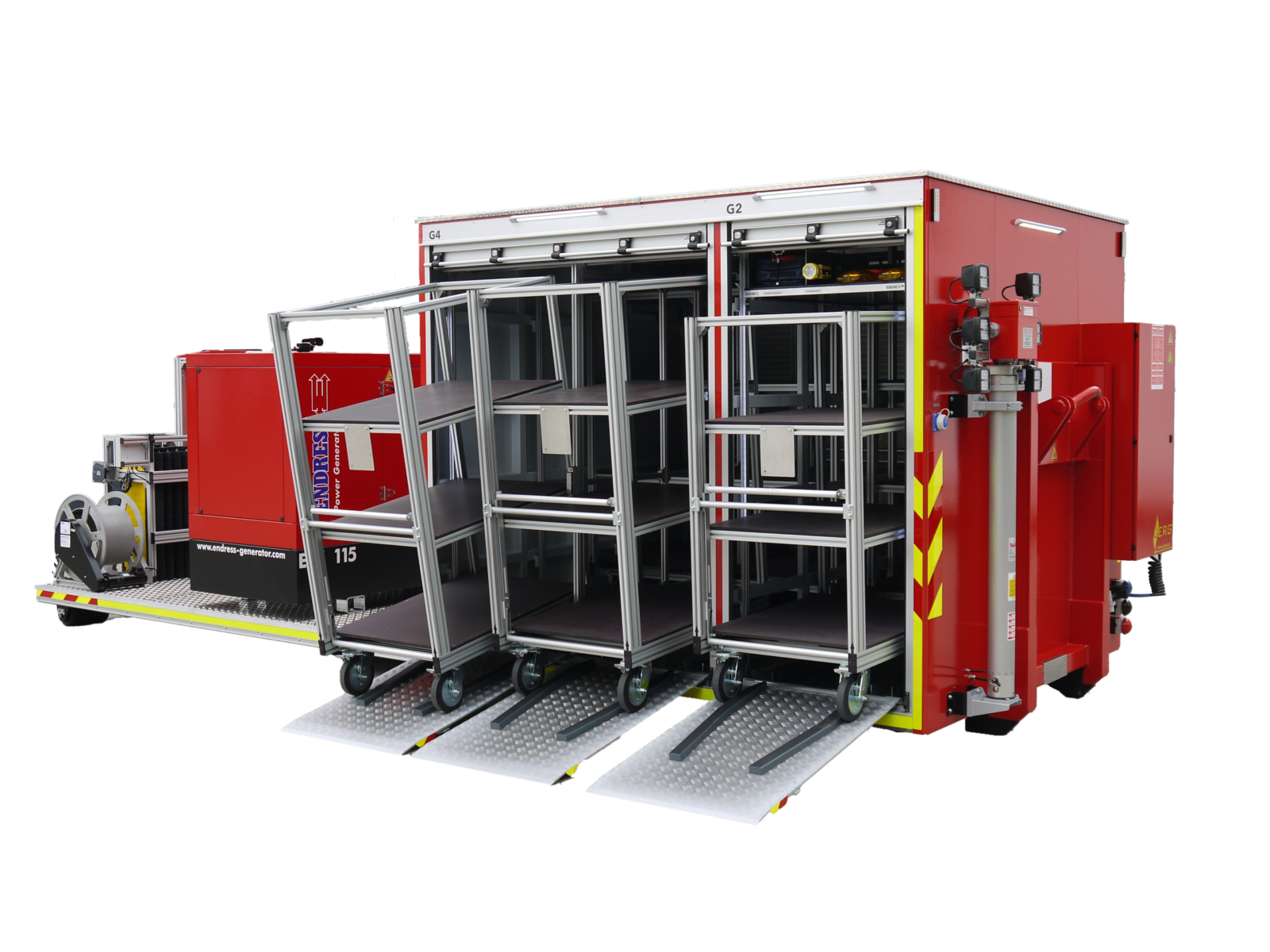 Abrollbehälter Feuerwehr