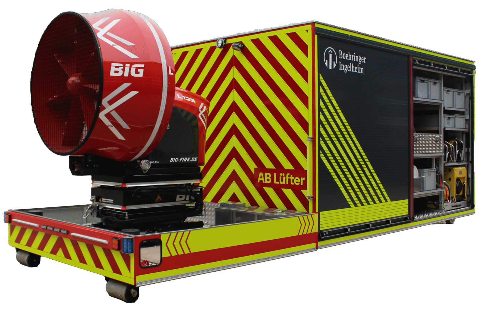 Abrollbehälter Feuerwehr