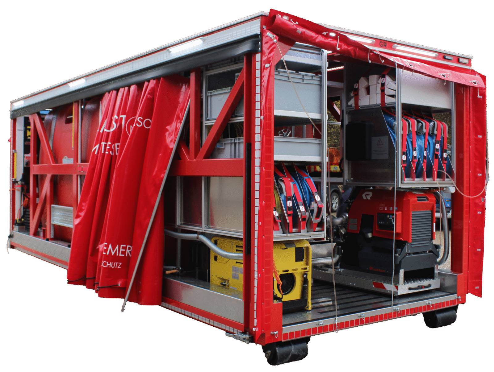 Abrollbehälter Trinkwassernotversorgung