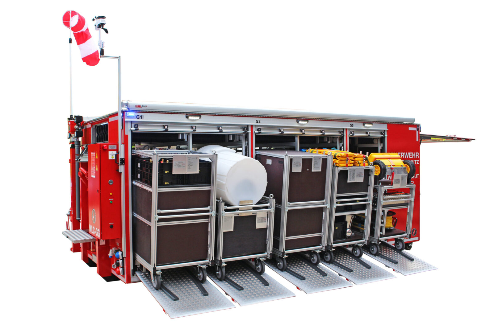 Abrollbehälter Gefahrgut